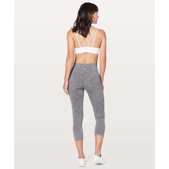 lululemon athletica Pants - Lululemon Wunder Under Crop (Hi-Rise) 21" - Washed Luna